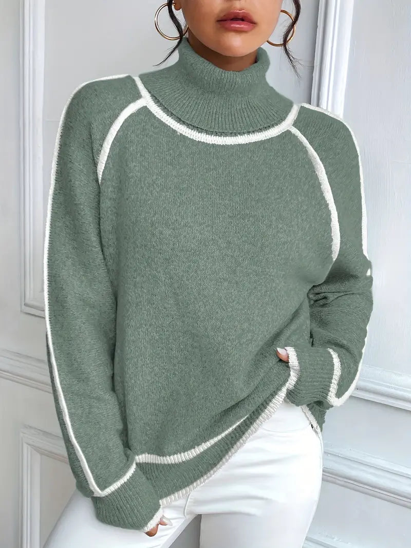 Aspen Curve Turtleneck